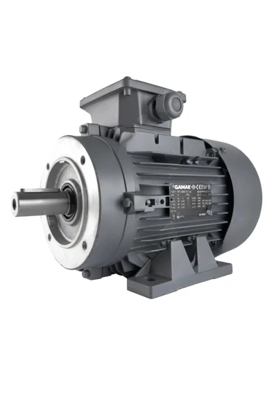 Gamak Motor 1,1 kW, 1500 devir, B34 Ayaklı Flanşlı