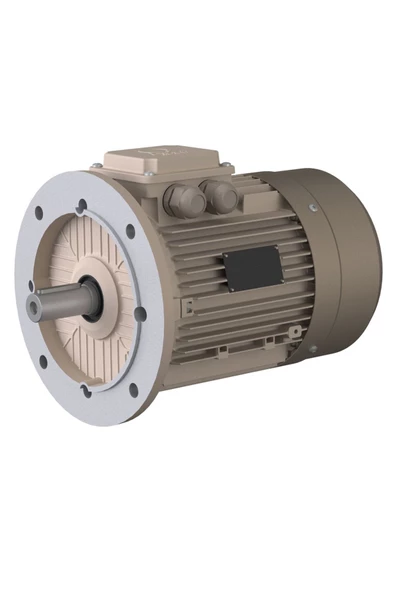 Omega Motor 3 kW, 1500 devir, B5 Flanşlı