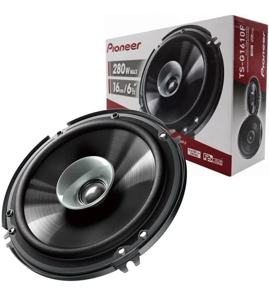 PIONEER TS-G1610-280W MAX-TWEETERSIZ-KALİTELİ 16 CM KAPI HOPARLÖRÜ-2 ADET