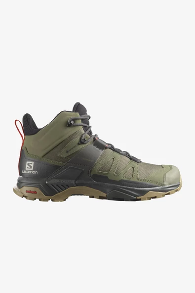 Salomon X Ultra 4 Mid Gtx Erkek Haki Outdoor Bot L41739800-27088