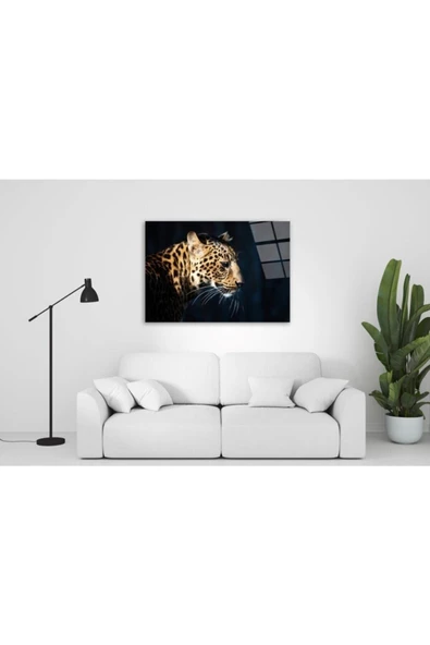 Aslan Dekoratif ve Modern Cam Tablo 50x70 Cm ürün görseli
