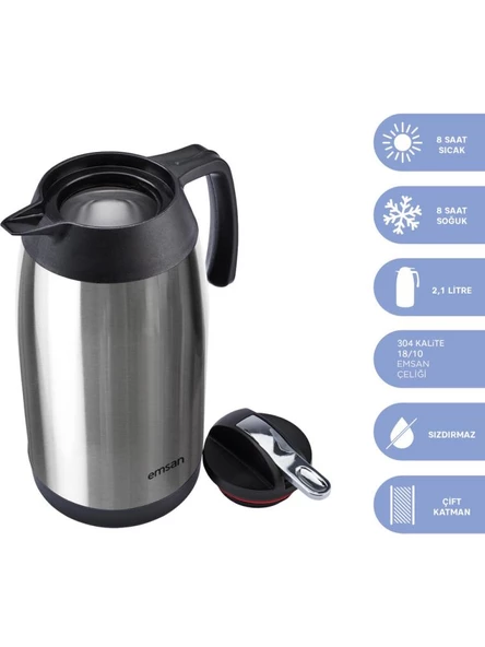 Emsan New Vega 2.0 Lt Termos Inox - 2
