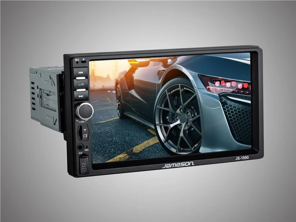 JAMESON JS-1990-7'' 4X55W MİRRORLİNK BT/USB/SD/MP5/AUX/FM KAMERALI TOFAS SERİ AYARLANABİLİR DOUBLE TEYP
