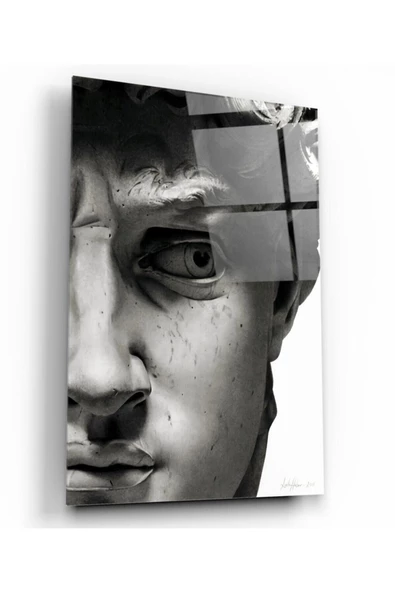 Heykel Dekoratif ve Modern Cam Tablo ürün görseli