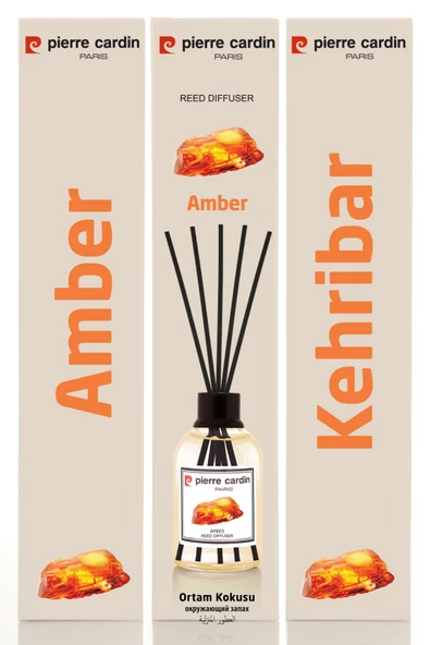 Pierre Cardin Reed Diffuser 110 ml - Amber- Oda Kokusu - 4