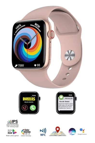 Poco F4 Uyumlu Akıllı Saat Konuşma Özellikli Watch ürün görseli 1