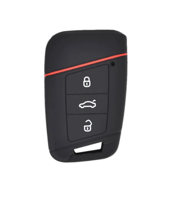 Volkswagen Seat Skoda Silikon Anahtar Kılıfı