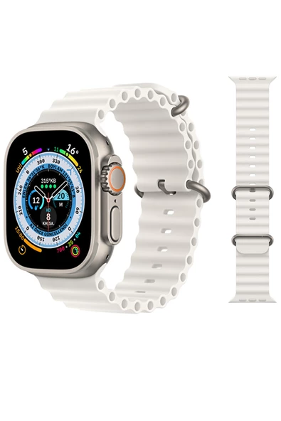 Realme Uyumlu Wacht 8 UltraNfc Özellikli Bt Konuşma Özellikli Ultra Akıllı Saat ürün görseli 1