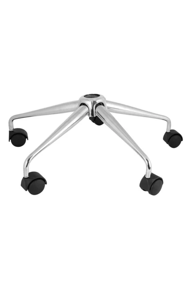 Metal Yıldız Ayak Ofis Koltuğu Ayağı+ 5 Adet Tekerlek- Yönetici Ofis Çalışma Koltuğu Ayağı - 2