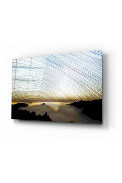 Manzara Dekoratif ve Modern Cam Tablo 50x70