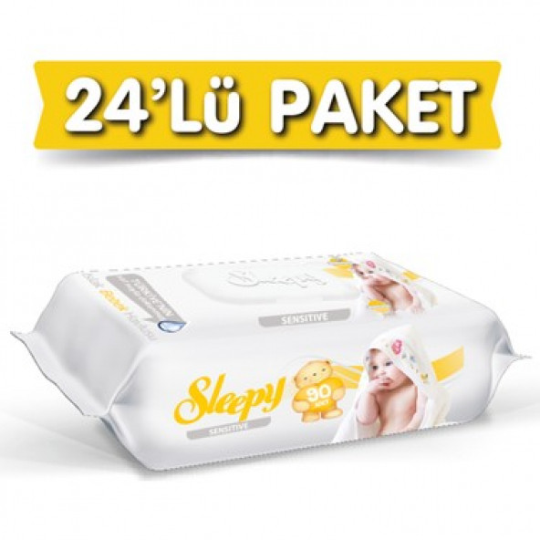 Sleepy Sensitive Islak Havlu Mendil 90 x 24'lü 2160 Yaprak
