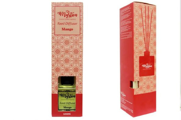 Oda Kokusu Bambu 100 ml Mango Bambu Çubuklu Oda Kokuları Ev Ofis - 2