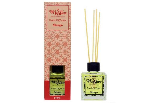 Oda Kokusu Bambu 100 ml Mango Bambu Çubuklu Oda Kokuları Ev Ofis - 3