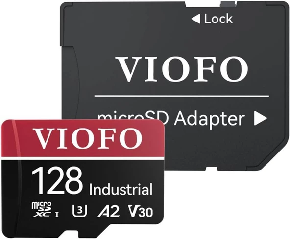 High Endurance 128GB Class 10 A2 V30 100MB/s Okuma 80MB/s Yazma Micro SD Hafıza Kartı