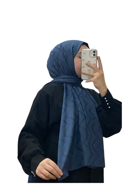 JAKARLI ZİKZAK DESENLİ ŞAL 1028 - 7