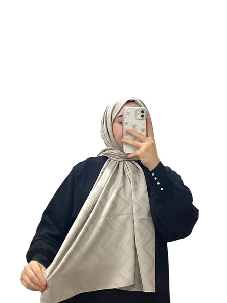 JAKARLI ZİKZAK DESENLİ ŞAL 1028 - 6