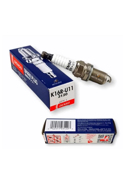 DENSO K16ru11 Ateşleme Bujisi 4 Adet  (bazı Nıssan-toyota-dodge-chrysler Modelleriyle Uyumludur)