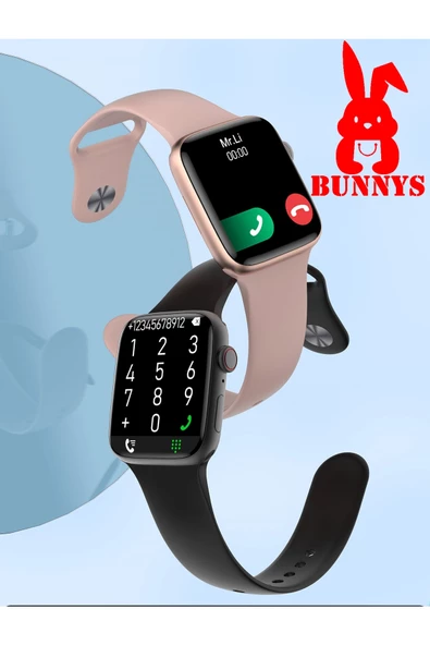APPLE İPHONE 14 PRO MAX Uyumlu 45mm Nfc Özellikli Bt Çağrı Destekli Akıllı Saat - 3