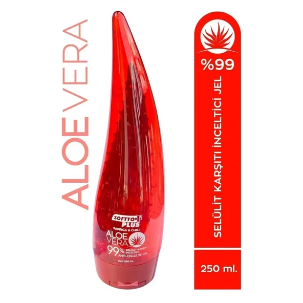 Softto Plus Aloe Vera Selülit Karşıtı Inceltici Jel 250 Ml