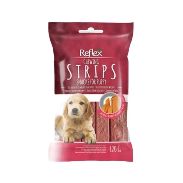 Reflex Reflex Chewing Strips Snacks Yavru Köpek 120 gr