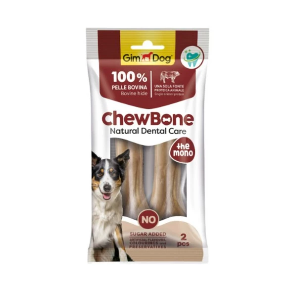 Gimdog Chew Dones Press Kemik Naturel 2'li