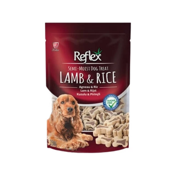 Reflex Kuzu Etli Ve Pirinçli Köpek Ödülü 150 Gr