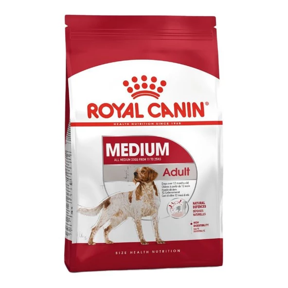 Royal Canin Medium Adult Orta Irk Yetişkin Köpek Maması 15 Kg