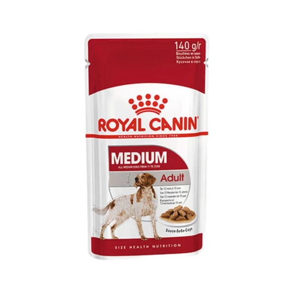 Royal Canin Medium Adult Gravy Köpek Yaş Maması 140 Gr