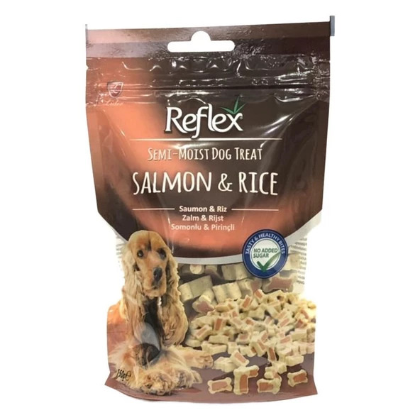 Reflex  Reflex Salmon & Rıce Somonlu Ve Pirinçli Köpek Ödül Maması 150Gr