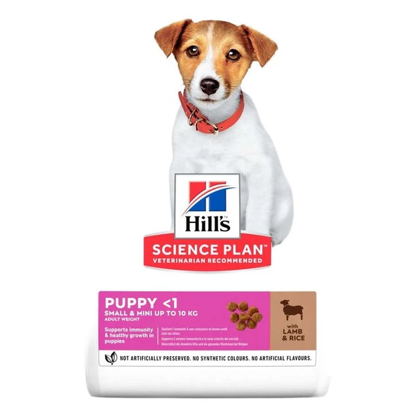 Hill's Science Plan ​Puppy Kuzulu ve Pirinçli Küçük Irk Yavru Köpek Maması 1,5 kg