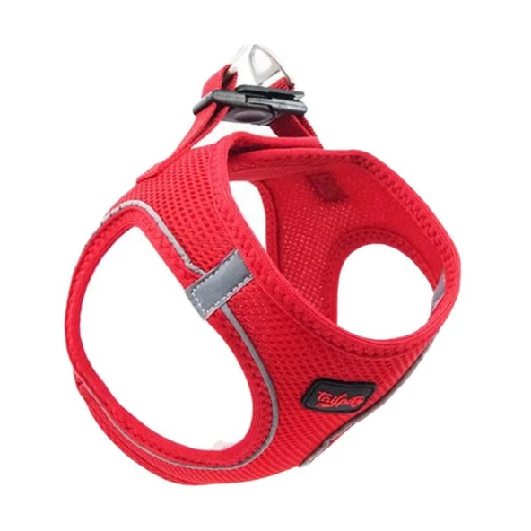 Tailpetz Air Mesh Harness Göğüs Tasması Neon Kırmızı Small