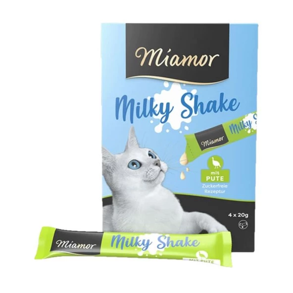 Miamor Milky Shake Hindili Kedi Ödülü 4x20 Gr