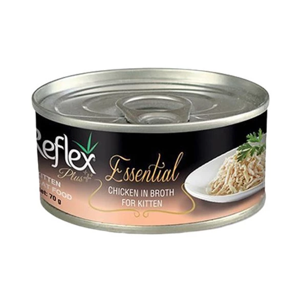 Reflex Plus Essential Tavuk Etli Yavru Kedi Konserve Maması 70 gr