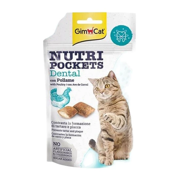 Gimcat Nutri Pockets Dental Kedi Ödül Maması 60 Gr