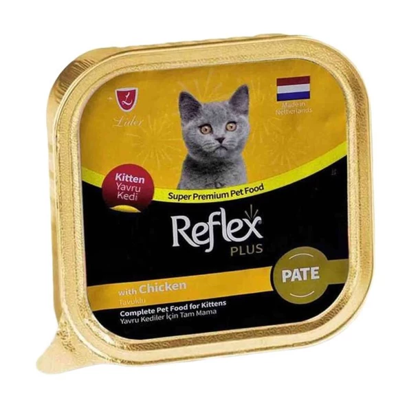 Reflex Plus Organik Tavuklu Yetişkin Kedi Konservesi 85 Gr