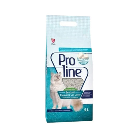 Proline Kedi Kumu Marsilya Sabun Kokulu Bentonit 5 Lt