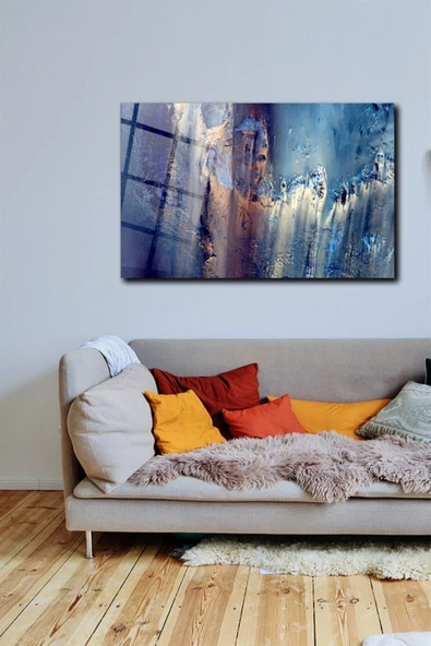 Duvar Sanatı Dekoratif ve Modern Cam Tablo Duvar Dekarasyonu