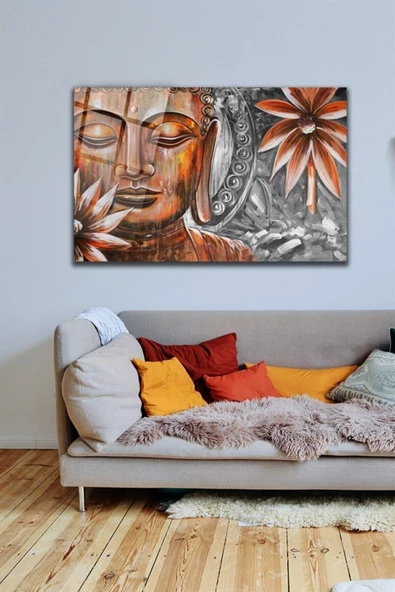 Budda Dekoratif ve Modern Cam Tablo Duvar Dekarasyonu,ev Dekorasyon,duvar Tablosu,ev Hediyesi ürün görseli
