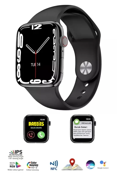 Mi 11 Uyumlu Akıllı Saat Konuşma Özellikli Watch ürün görseli 1