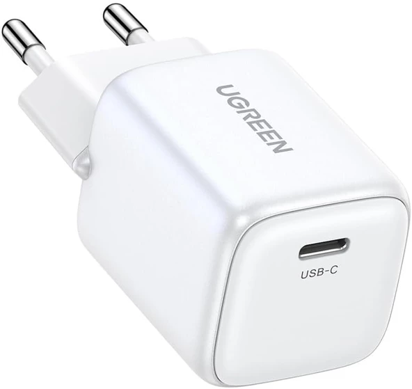 Mini 20W PD GaN Tech Charger White