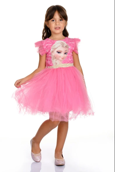 Kız Çocuk Parti Kostüm Elbisesi  M00674 - 2