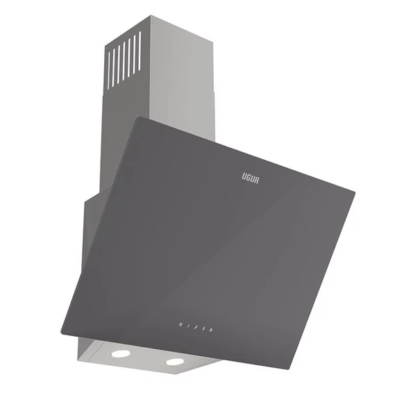 Uğur UAD 6011 GA3D 60 cm Gri Cam Duvar Tipi Ankastre Davlumbaz - 6