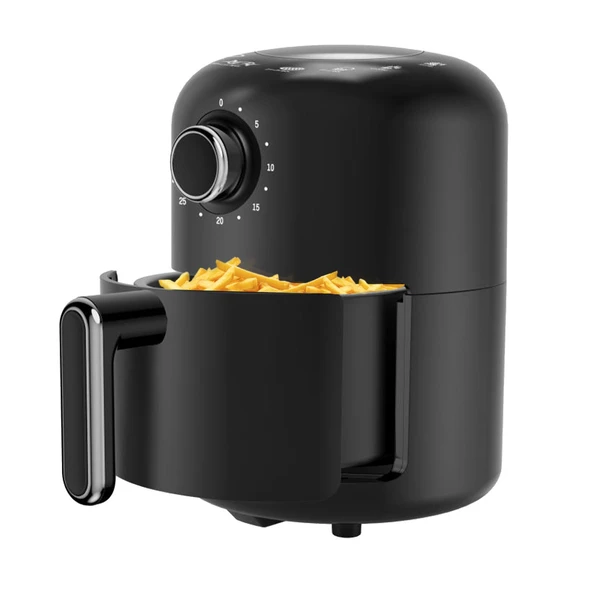 Kumtel Fastfryer 2 Litre ( Yağsız Fritöz Airfryer )  Siyah HAF-05 - 2