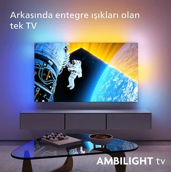 Philips 65OLED809 4K Ultra HD 65" 165 Ekran Uydu Alıcılı Google Smart OLED TV