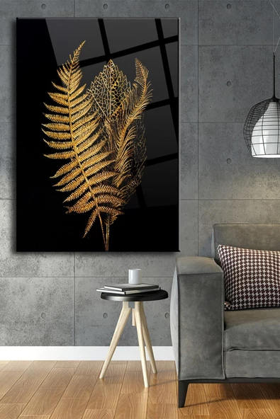 Inci Küpeli Kız Dekoratif ve Modern Cam Tablo 50x70 Cm