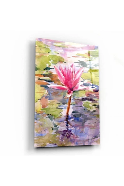 Kadın Portre Dekoratif ve Modern Cam Tablo ürün görseli