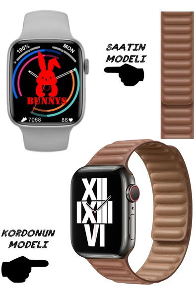 Wacht 8 Reeder Uyumlu Nfc Özellikli Bt Konuşma Özellikli Akıllı Saat