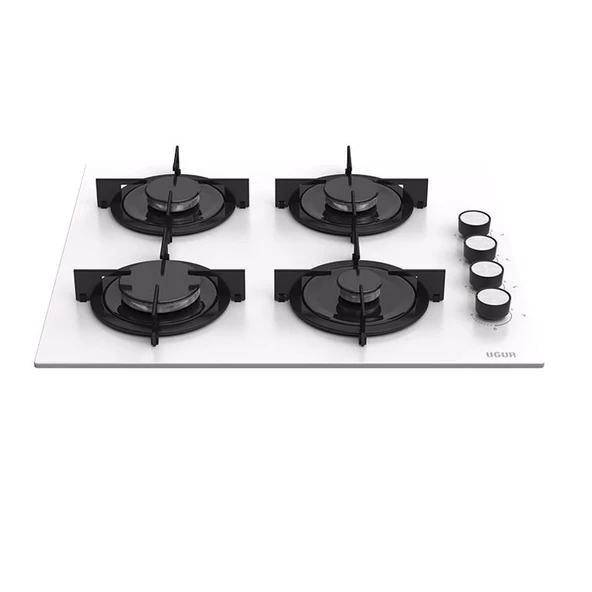 Uğur UAO 6040W0 BCY CSR1 58 cm Beyaz Cam Ankastre Ocak - 3