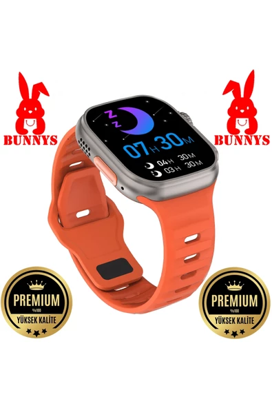 Wacht 8 Ultra Akıllı Saat Apple iPhone 11 Pro Max Uyumlu Smart Watch Konuşma Özellikli