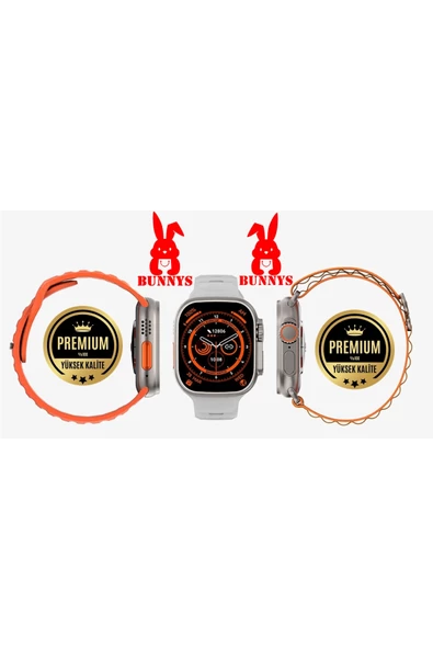 Wacht 8 Ultra Akıllı Saat Mi 10 Uyumlu Smart Watch Konuşma Özellikli - 4